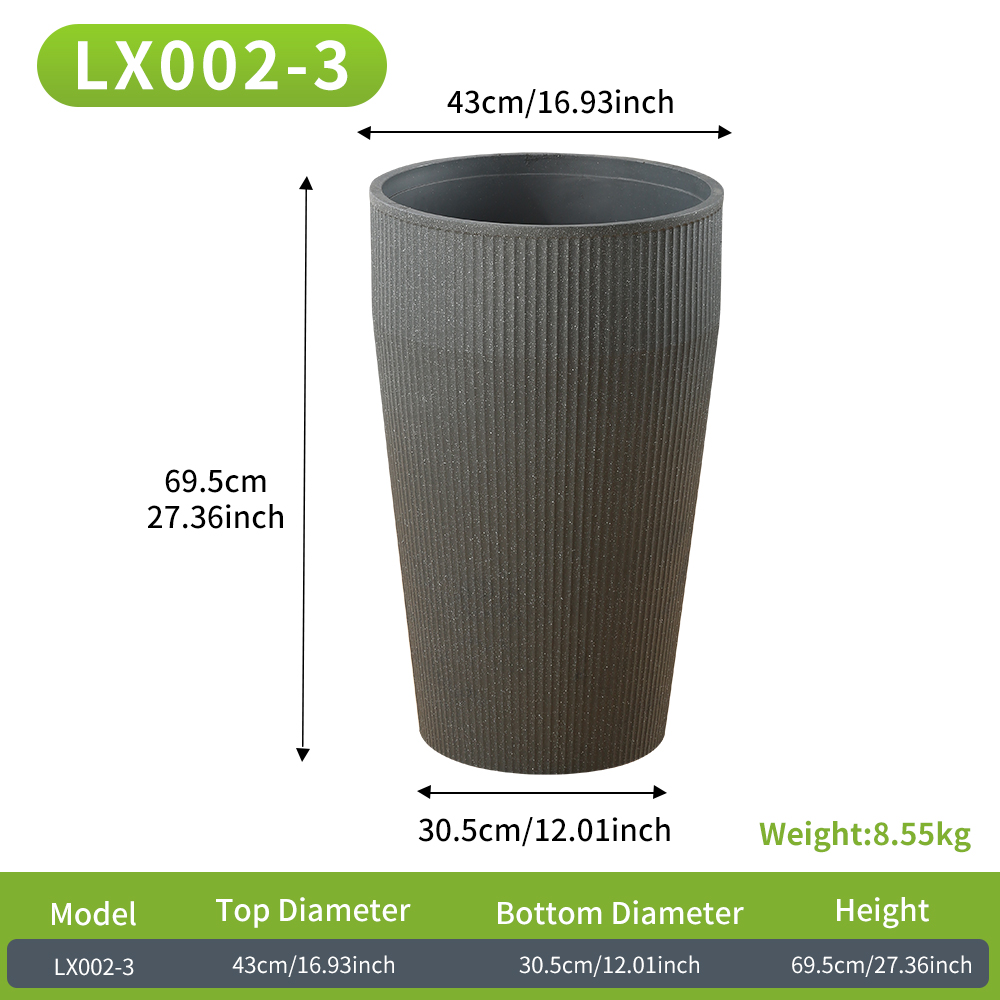 LX002-3 Gris Foncé