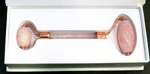 Rodillo Gua Sha de Resina de Rosa al por Mayor, Masajeador Facial de Cristal Rosa Original - Product Image 5