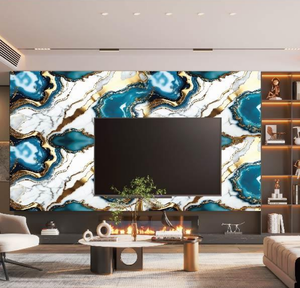 Papier peint en mousse de marbre Fonjue 2026, imperméable, auto-adhésif, revêtement mural facile à installer, autocollant mural décoratif à peler et coller - Product Image 3