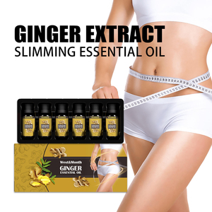 Aceite 100% Natural para Quemar Grasa Abdominal, Adelgazante, Drenaje Linfático, Elimina Toxinas, Aceite Esencial de Jengibre - Product Image 5