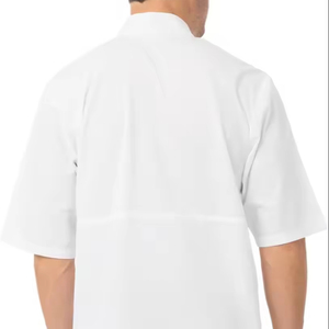 Chaqueta <span class=keywords><strong>de</strong></span> Barman para Hombre, Modelo Montreal Cool Vent, con Estampado en Relieve y Tela <span class=keywords><strong>de</strong></span> Seda, Ideal para <span class=keywords><strong>Trabajo</strong></span> en Bares y Hostelería, Superventas - Product Image 3