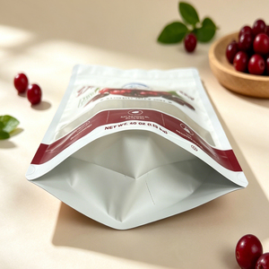 MOQ bajo Impresión personalizada Bolsa Ziplock de plástico con ventana esmerilada Bolsa de paquete de alimentos de papel de aluminio - Product Image 3