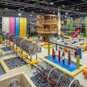 Ensemble de jeux d'escalade Ninja Warrior pour écoles et jardins d'enfants - Antidérapant et absorbant les chocs - Product Image 4