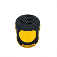 Mini haut-parleur sans fil portable à clipser BT V5.3 avec microphone pour chantier extérieur