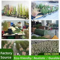 Tanaman Plastik Gypsophila Foxtail Buatan dalam Pot - Ramah Lingkungan, Simulasi Tinggi, Tahan Lama, Dapat Didaur Ulang, Dekorasi Dalam Ruangan, Hari Valentine