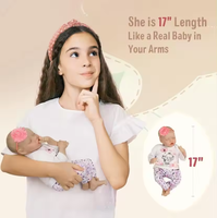 Babeside Vente en Gros Poupées Reborn Réalistes de Haute Qualité Bébé Filles en Vinyle Souple Cadeau Poupée Reborn en Silicone Corps Entier Plus Vraie que Nature