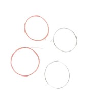 8Pcs Mandolin Strings Set Assortment Stainless Steel Replacement Parts Accessories for Players