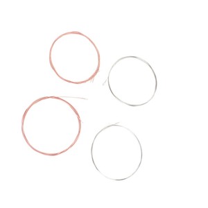 8 pezzi Set di corde mandolino assortimento parti di ricambio in acciaio inox accessori per giocatori - Product Image 6