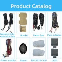 Pour bmw voiture E46 E60 E90 E39 G20 E30 F10 F30 Bsd miroir d'angle mort 77GHz radar à micro-ondes Bsm détection d'assistance au changement de voie