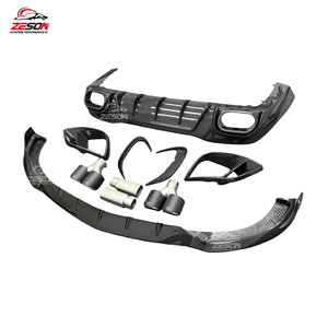 Kit carrosserie personnalisé en fibre de carbone style BS pour <span class=keywords><strong>Mercedes</strong></span> <span class=keywords><strong>AMG</strong></span> GT63 X290 : Lame avant, diffuseur arrière, prises d'air, ailerons latéraux - Product Image 5