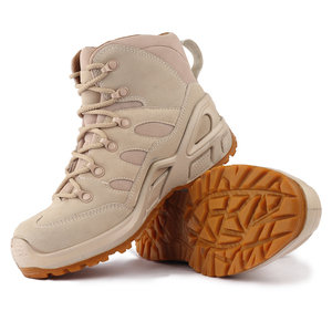 Bottes de Randonnée pour Hommes en Cuir Véritable Premium, Légères, Respirantes et Antidérapantes – Chaussures de Plein Air Élégantes en Gros - Product Image 4
