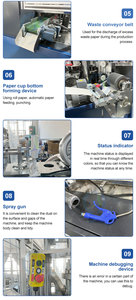 Đại Dương Chi Phí Thấp Kinh Doanh Nhỏ Tự Động Ý Tưởng Bỏng Ngô Cốc Giấy Gấp Cốc Dùng Một Lần Làm Máy - Product Image 5