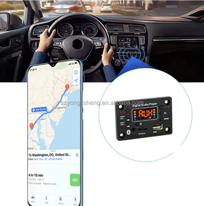 مخزون 12 فولت لاسلكي MP3 لوحة فك ترميز صوت السيارة USB TF FM وحدة راديو شاشة ملونة مشغل MP3 مع جهاز تحكم عن بعد - Product Image 5