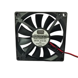 Xdr 8015hy 12V 24V thủy lực mang quạt làm mát, cung cấp điện trường hợp làm mát thông gió fan80 * 15mm 2 dây - Product Image 6