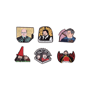 Spilla in metallo personalizzata 'Ora <span class=keywords><strong>Sono</strong></span> un Mago', spille smaltate a tema Halloween, Goth, Horror, Film, Punk, Gioielli, Regali, Tema Amore, Distintivo da bavero per zaino - Product Image 2