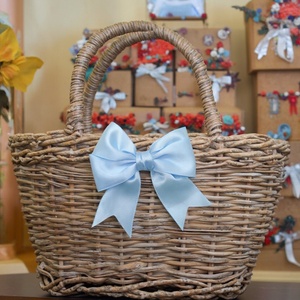 โบว์ริบบิ้นขนาดเล็กงานตามสั่ง50ชิ้นราคาโรงงานผลิตจากผ้าซาตินโพลีเอสเตอร์สำหรับห่อของขวัญประจำวัน - Product Image 2