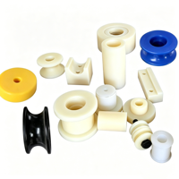 Piezas de Nylon Autolubricantes Personalizadas, Moldeo por Inyección, Bloques de Forma Especial Resistentes al Desgaste, Guías para Máquinas Industriales