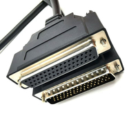 Câble de transmission vidéo D-SUB DB50 mâle vers femelle 1,5 m avec gaine en PVC et blindage tressé, conforme ROHS, garantie 1 an, en stock