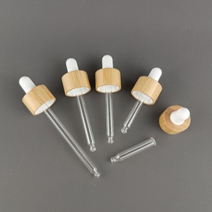 <span class=keywords><strong>Kard</strong></span> legno contagocce 20 mm contagocce cosmetico 20/410 tappo in legno contagocce con pipetta di vetro per l'imballaggio di olio essenziale - Product Image 4