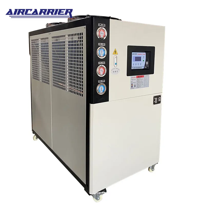 Refrigerador De água Industrial Preço De Fábrica Bobina De Tubo De Cobre Evaportar Refrigerado A Ar Refrigerador De Água Industrial