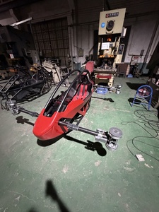 Nuevo Chasis Plegable Rojo de Fibra de Carbono para Vehículo de Carreras con Cabina Abierta, Kit de Prototipo de Coche Aero a Batería Evtol - Product Image 4