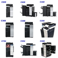 ENCOOL C287 C364 C364e C454 C554 C645 C754 pour KONICA MINOLTA Photocopieurs couleur d'occasion reconditionnés Photocopieur A3