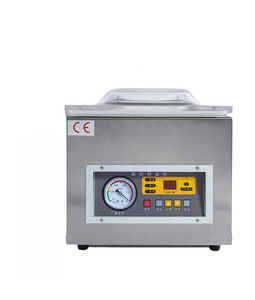 Mini machine à emballer sous vide à chambre unique Type de table scellant sous vide machine à emballer industrielle de cachetage de caviar de foie <span class=keywords><strong>gras</strong></span> de saumon - Product Image 1