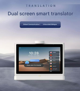 Dispositivo di Traduzione AI con Doppio Schermo IPS da 10.1 Pollici, Macchina di Traduzione Vocale Intelligente, <span class=keywords><strong>Strumento</strong></span> di Comunicazione Linguistica da Scrivania con WiFi - Product Image 4
