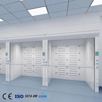 Chino muebles de laboratorio fumehood resistente al ácido caminar en campana