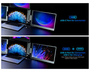 Extensor de Pantalla Cuádruple para Computadora Portátil con Cuatro Pantallas en un Mecanismo, Adecuado para Trading, Programadores y Ejecutivos - Product Image 4