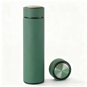 Gobelet isotherme à double paroi en acier inoxydable de 17 oz, design moderne, flacon isotherme - Product Image 1