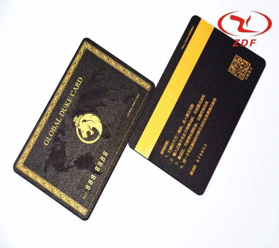 Competitive price SHENZHEN factory Luxury Professional Custom create Printing VIP Membership Business machines PVC Gift Card