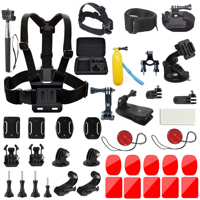 Support de caméra d'action pour casque de moto Insta 360 X5 X4 X3 Go Pro, perche à selfie flottante, accessoire de montage pour vélo compatible GoPro Hero 14 13