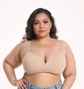 इंटिफ्लावर 323a पूर्ण कप वायरलेस स्तनपान ब्रा प्लस आकार की महिलाओं को स्तन खिलाने वाले अंडरवियर निर्बाध ऑस्ट्रलिया मातृत्व ब्रा