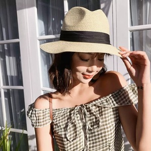 Chapeau Panama Classique Ajustable - Fait Main en Équateur - Chapeaux pour Femmes et Hommes - Chapeau de Plage en Paille pour Hommes - Casquette Anti-UV - Product Image 3
