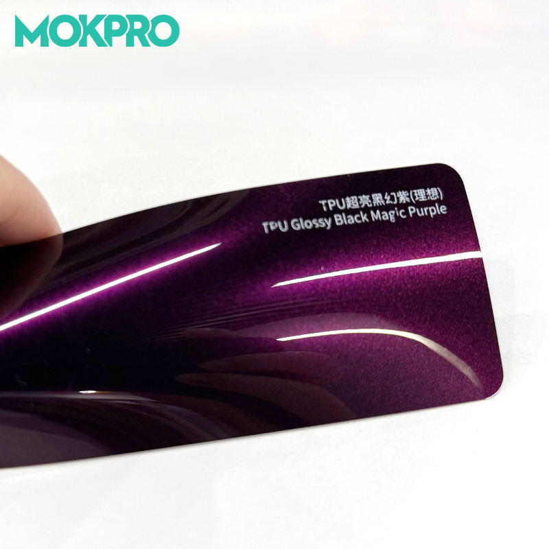 Violet fantôme noir ultra brillant