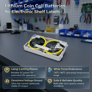 Günstiger CR24502p Batteriepack HanShow Staller CR2450 Batteriepack für Elektronische Regaletiketten Stella Batterieersatz - Product Image 2