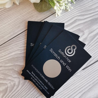 50 cartes à gratter personnalisées - Billets de révélation de la date de mariage, enveloppes dorées, jeu de loterie DIY personnalisé, cadeau de fête, papier artistique