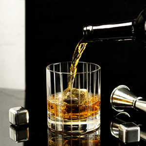 Vente en gros de verres à roches à l'ancienne sculptées à la main pour boire de l'alcool au bourbon, de la vodka et du <span class=keywords><strong>rhum</strong></span>-Idéal pour les cadeaux - Product Image 1