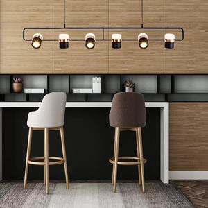 Lámpara Colgante de Estilo Minimalista de Diseño Nórdico para Comedor, Lámpara de Techo Única Posmoderna para Mesa de Bar Larga - Product Image 2