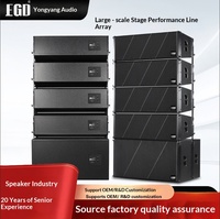 Système de sonorisation professionnel Line-Array 210-212 pouces, puissance de sortie 500W, fonction karaoké pour grandes scènes extérieures