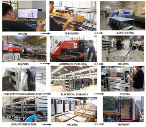 Horno de Convección Industrial de Alta Eficiencia, Eléctrico/a Gas, Equipo de Panadería Comercial con Vaporizador de Piedra para Panadería, Pizza y Pan - Product Image 6