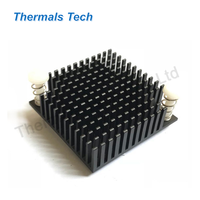 Juego de chips de puente Norte para CPU de ordenador, disipador de calor de perfil extruido con tamaño de 40,5x40,5x11mm
