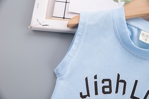 Conjuntos de Ropa para Niños, Marca de Jeans de Algodón, Modelos de Camisetas y Pantalones Cortos para Hombre, Venta al Por Mayor - Product Image 4