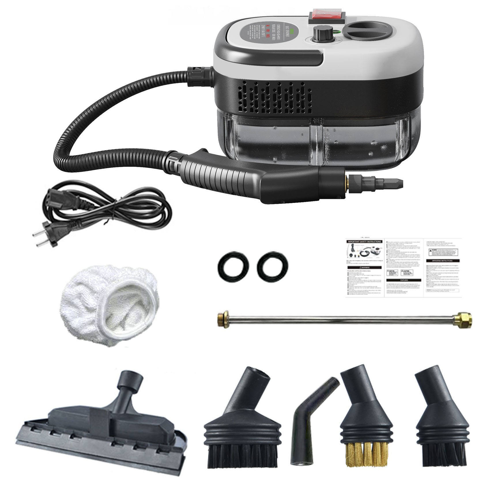 2500W High-Pressure Steam Cleaner – 110V/220V
