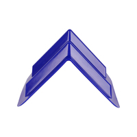 Protections d'angle robustes de 12 pouces pour plateformes, anti-collision, en PP, avec couleur personnalisable