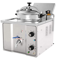 Friteuse électrique haute pression pour restaurants de restauration rapide, machine à frire le poulet, état neuf, pour utilisation sur table