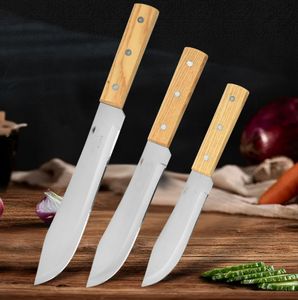 Cuchillo de cocina DF326 personalizado de 6, 7 y 8 pulgadas para frutas, con mango de madera - Product Image 6