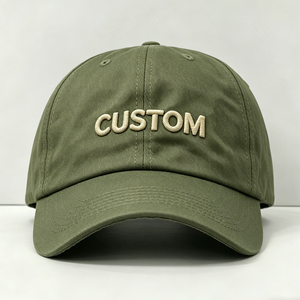 Gorra Plana de Algodón 100% con Logotipo Bordado Personalizado, Diseño Personalizado, Gorra de Béisbol Unisex de Alta Calidad con 6 Paneles y Cierre a Presión - Product Image 4
