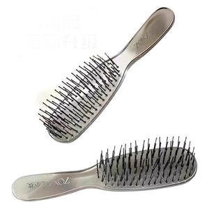 Cepillo Meijie Mini para el Cabello, Pequeño, Portátil, para Masaje y Peinado, para Adultos, Uso Doméstico, Diseño Mágico Gris Crepúsculo - Product Image 1
